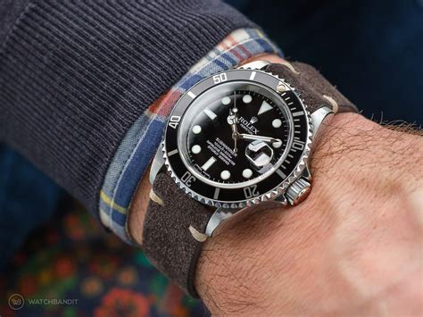 rolex submariner strap size